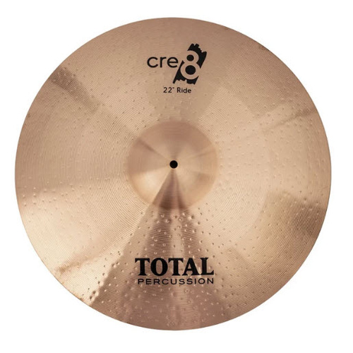 TOTAL PERCUSSION TCR22R CRE8 22 INCH B8 ALLOY RIDE CYMBAL