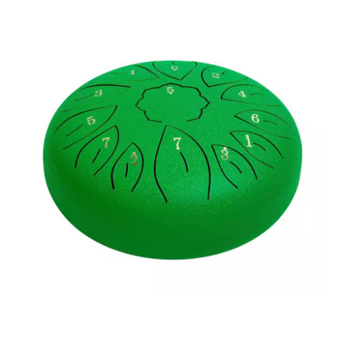 MANO MPC40GN 10 INCH 13 NOTE C DIATONIC TONGUE DRUM GREEN