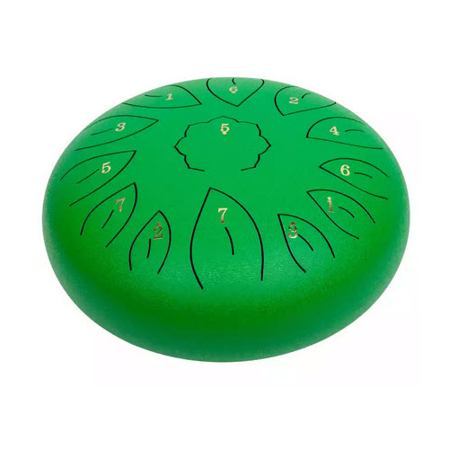 MANO MPC42GN 12 INCH 13 NOTE C DIATONIC TONGUE DRUM GREEN