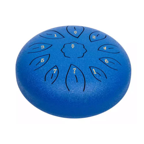 MANO MPC38BL 08 INCH 11 NOTE C DIATONIC TONGUE DRUM WITH BAG BLUE