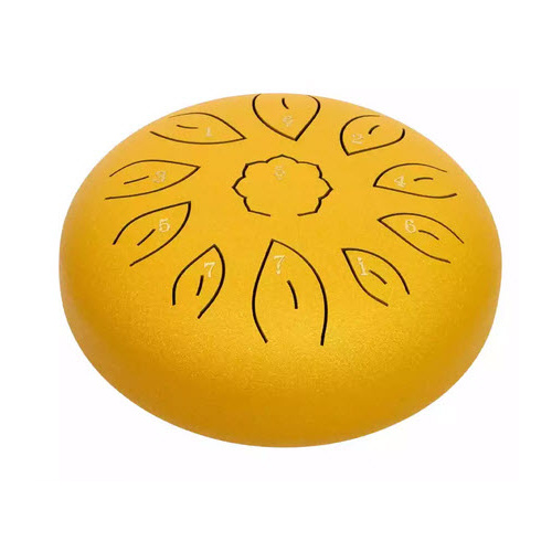 MANO MPC38GD 08 INCH 11 NOTE C DIATONIC TONGUE DRUM WITH BAG GOLD
