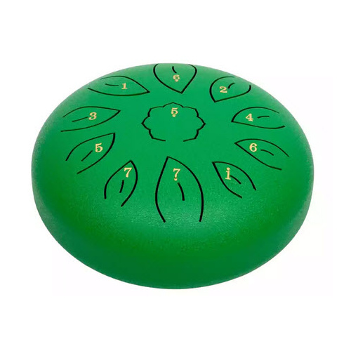 MANO MPC38GN 08 INCH 11 NOTE C DIATONIC TONGUE DRUM WITH BAG GREEN