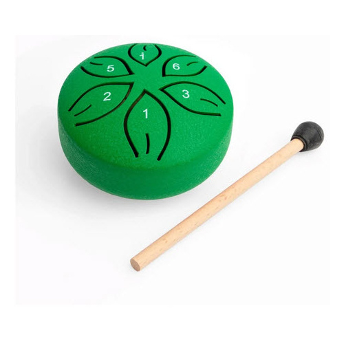 MANO MPC53GN 03 INCH 6 NOTE C DIATONIC TONGUE DRUM GREEN