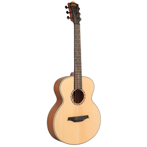 BROMO APPALACHIA BAA8S MINI JUMBO GTR SOLID SPRUCE TOP MAHOGANY BACK & SIDES