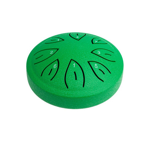 MANO MPC34GN 041/2 INCH 8 NOTE C DIATONIC TONGUE DRUM GREEN
