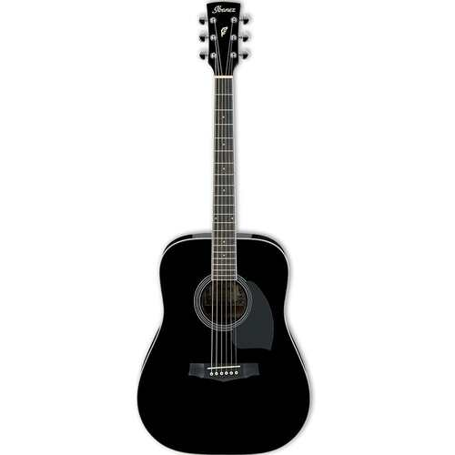 IBANEZ PERFORMANCE PF15 6 String Dreadnought Acoustic Guitar in Black