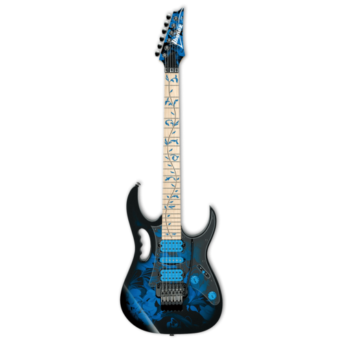 IBANEZ SIGNATURE STEVE VAI JEM77P 6 String Electric Guitar in Blue
