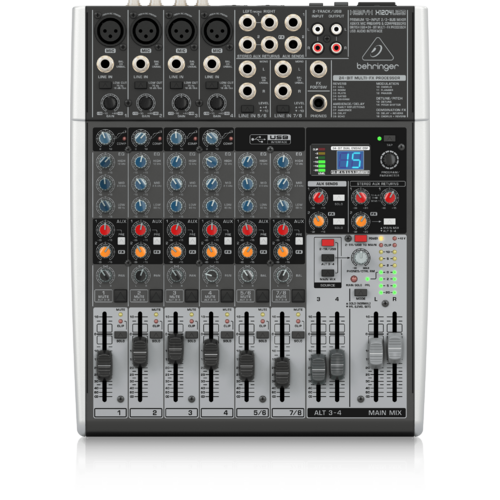 BEHRINGER XENYX Q1204USB 12-Input 2/2-Bus Mixer