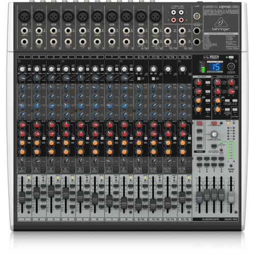 BEHRINGER XENYX X2442USB 16-Channel Mixer 10 x XLR USB with FX