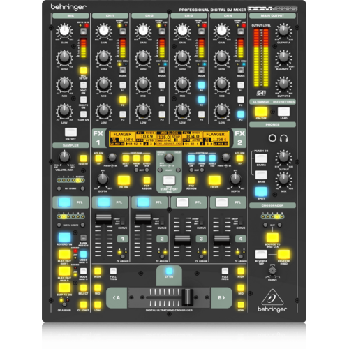 BEHRINGER DDM4000 Digital DJ Mixer with FX & MIDI
