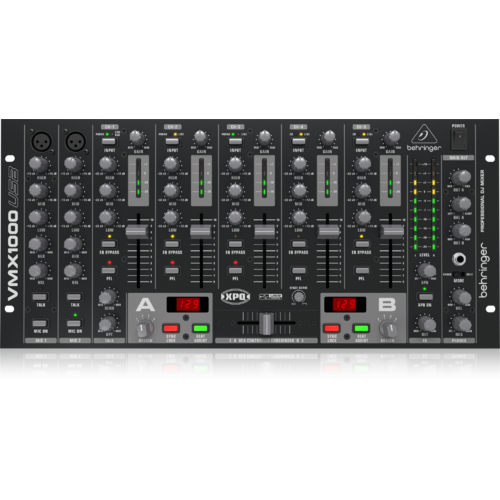 BEHRINGER VMX1000USB 7 Channel DJ Mixer with USB ( 2 x XLR)