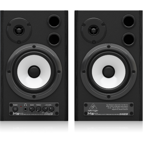 BEHRINGER MS40 40 Watt Compact Stereo System Passive Speakers Pair