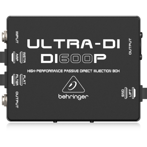BEHRINGER ULTRA-DI DI600P High Performance Passive DI Box