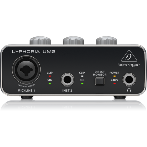 BEHRINGER U-PHORIA UM2 USB Audio Interface