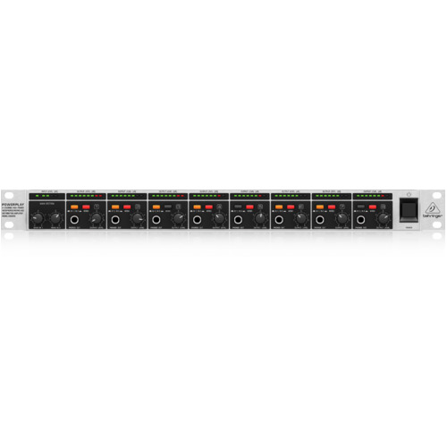 BEHRINGER POWERPLAY PRO-8 HA8000 8 Channel High Power Headphone Mixing & Distribution Amplifier