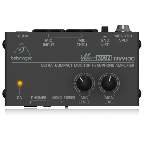 BEHRINGER MICROMON MA400 Monitor Headphone Amplifier