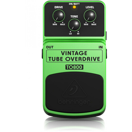 BEHRINGER TO800 Vintage Tube Overdrive Guitar Effects Pedal
