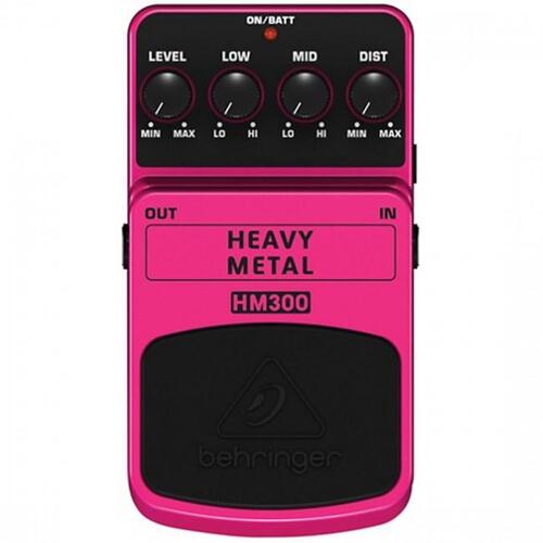 BEHRINGER HM300 Heavy Metal Guitar Effects Pedal