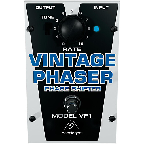 BEHRINGER VP1 Vintage Phaser Guitar Effects Pedal