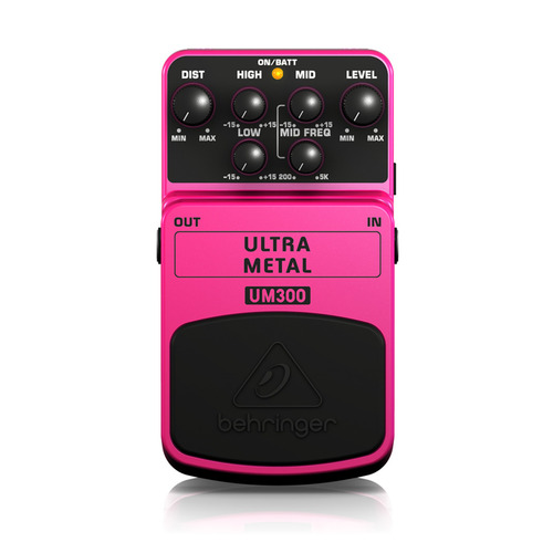 BEHRINGER UM300 Ultra Metal Guitar Effects Pedal