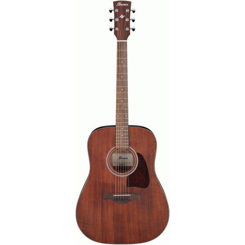 IBANEZ ARTWOOD AW54 6 String Dreadnought Acoustic Guitar in Open Pore Natural