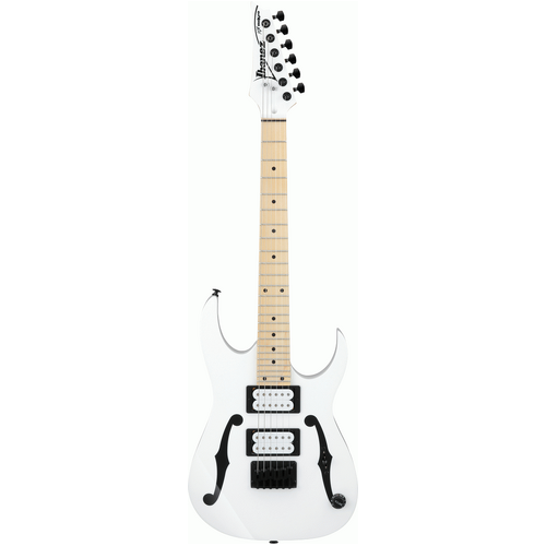 IBANEZ SIGNATURE PAUL GILBERT PGMM31 MIKRO 6 String Electric Guitar in White