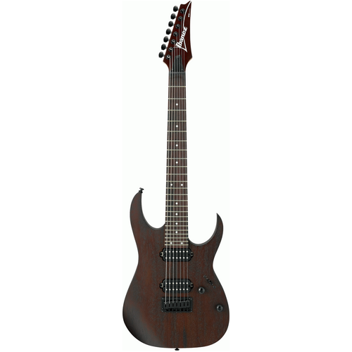 IBANEZ RG7421 7 String Electric Guitar in Walnut Flat