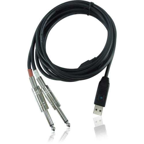 BEHRINGER LINE 2 USB Stereo 1/4 Inch Line In to USB Interface Cable