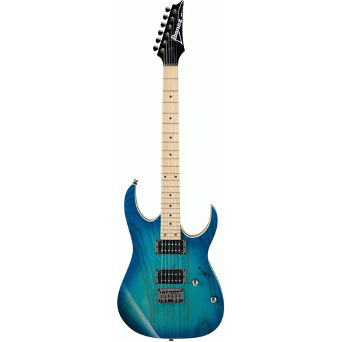IBANEZ RG421AHM 6 String Electric Guitar in Blue Moon Burst
