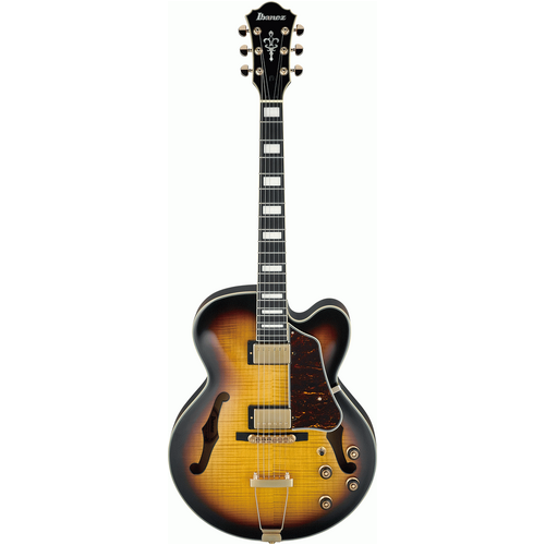 IBANEZ ARTCORE EXPRESSIONIST AF95FM Hollow Body Electric Guitar in Antique Yellow Sunburst
