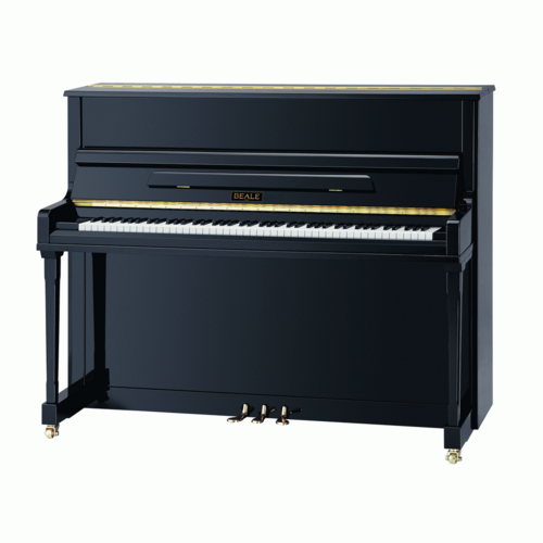 BEALE UP121S 121cm Upright Piano In Dark Walnut with Bench 939809