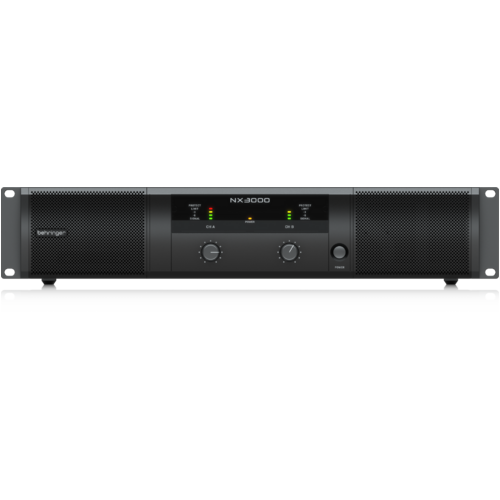 BEHRINGER NX3000 3000 Watt Class D Power Amplifier with SmartSense Loudspeaker
