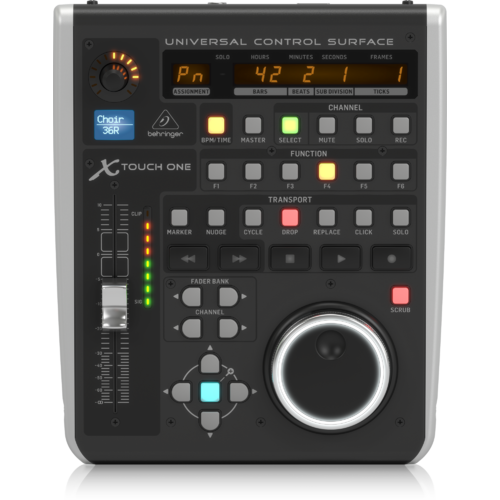 BEHRINGER X-TOUCH Universal Control Surface with Touch-Sensitive Motor Fader and LCD Scribble Strip