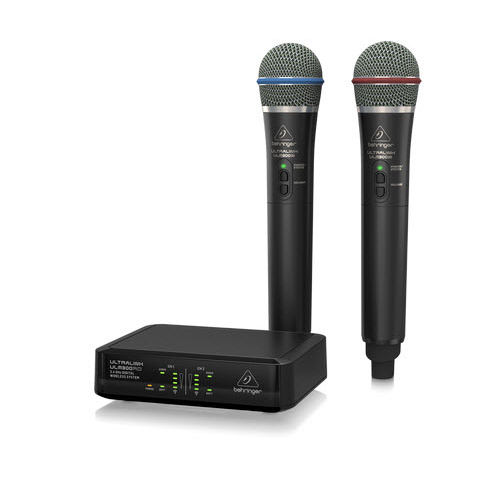 BEHRINGER ULM302MIC 2.4GHZ with 2 x Wireless Mics System