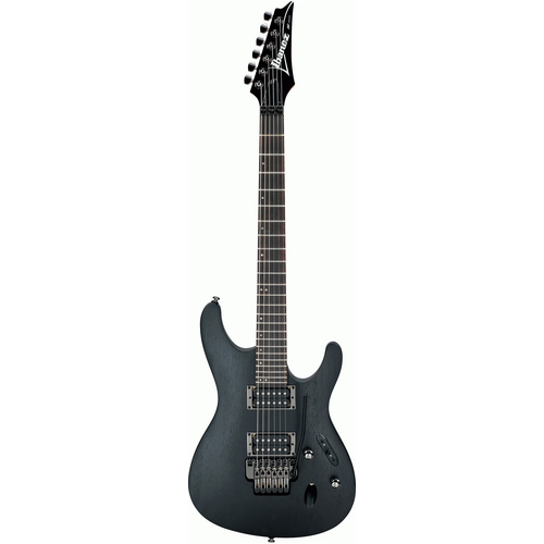 IBANEZ S S520 6 String Electric Guitar in Weathered Black