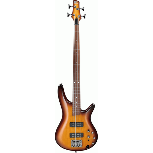 IBANEZ SR370EF 4 String Electric Bass Guitar in Brown Burst