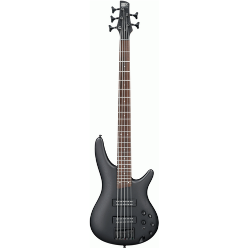 IBANEZ SR305E 5 String Electric Bass Guitar in Weathered Black