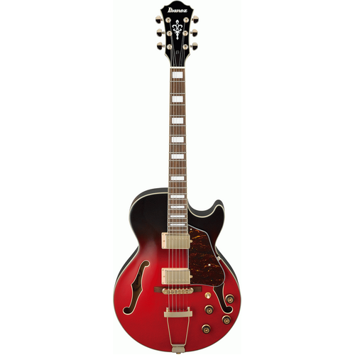 IBANEZ ARTCORE AG75G 6 String Hollow Body Electric Guitar in Scarlet Gradation