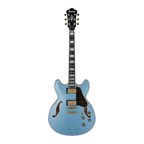 IBANEZ ARTCORE EXPRESSIONIST AS83 6 String Hollow Body Electric Guitar in Steel Blue