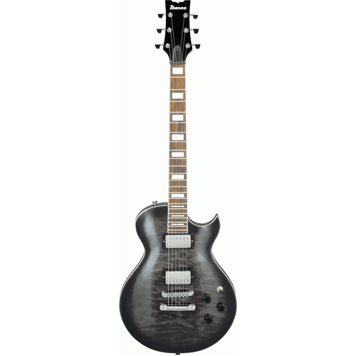 IBANEZ ARTIST ART120QA 6 String Electric Guitar in Transparent Black Sunburst