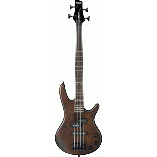 IBANEZ SRM20B MIKRO 4 String Short Scale Electric Bass Guitar in Walnut Flat