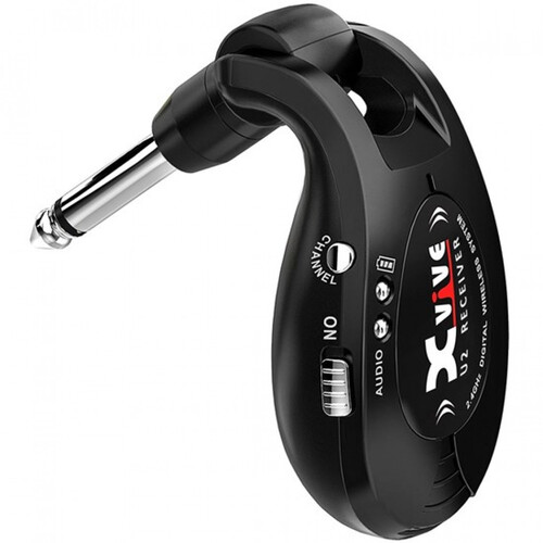 XVIVE U2 2.4Ghz Digital Wireless Instrument Receiver Only in Black