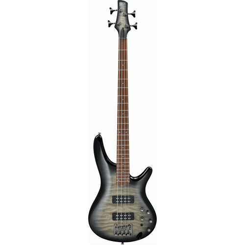 IBANEZ SR400EQM 4 String Electric Bass Guitar in Surreal Black Burst