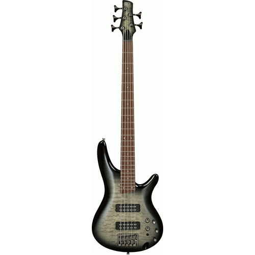 IBANEZ SR405EQM 5 String Electric Bass Guitar Surreal Black Burst