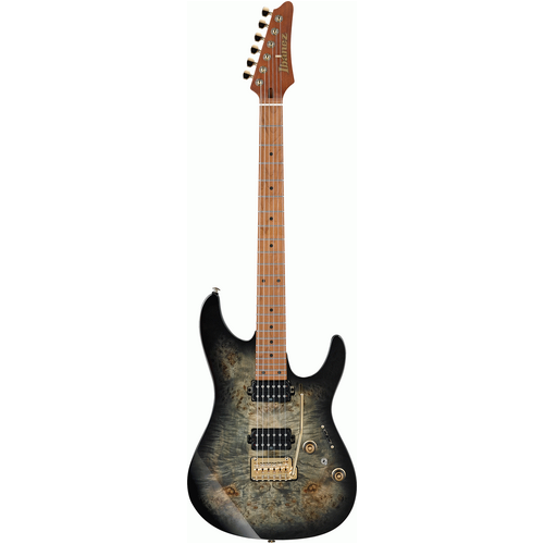IBANEZ AZ242PBG 6 String Electric Guitar in Charcoal Black Burst with Gig Bag