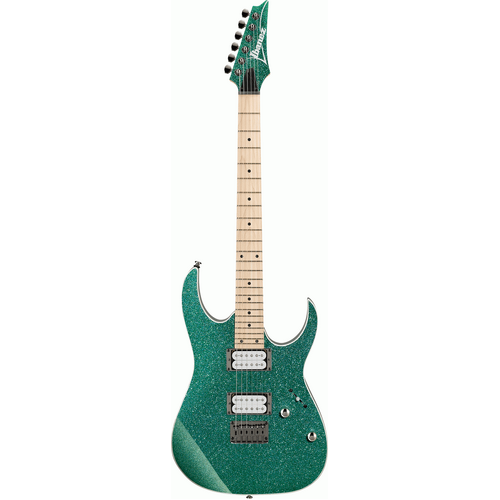 IBANEZ RG421MSP 6 String Electric Guitar in Turquoise Sparkle