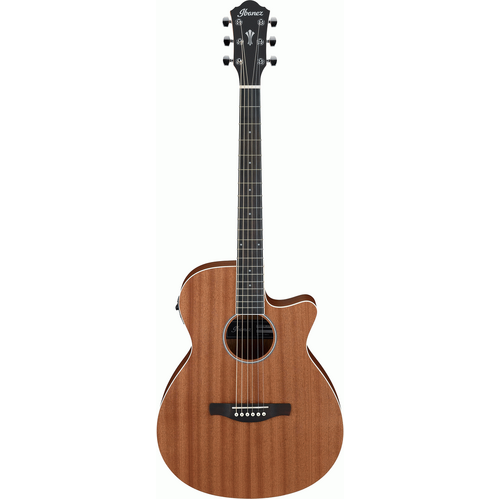 IBANEZ AEG7MH 6 String Acoustic/Electric Cutaway Guitar in Open Pore Natural