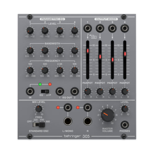 BEHRINGER 305 EQ/Mixer/Output Eurorack Module