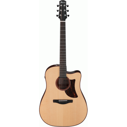 IBANEZ ARTWOOD AAD170CE 6 String Grand Dreadnought/Electric Cutaway Guitar in Natural Low Gloss