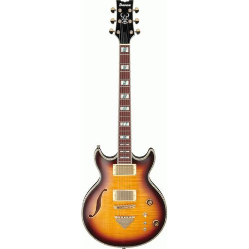 IBANEZ AZ AR520HFM 6 String Hollow Body Electric Guitar in Violin Sunburst